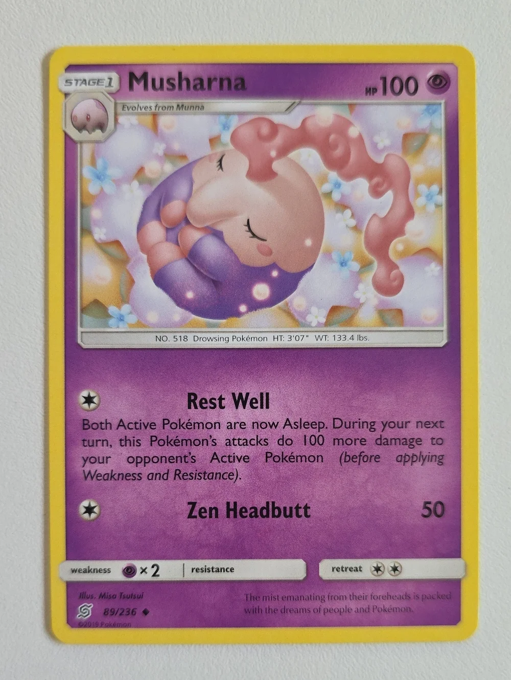 Pokemon Munna And Musharna Trading Cards